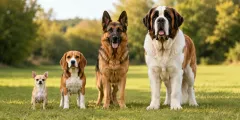 Dog on a scale while the owner checks the Dogtorcito app